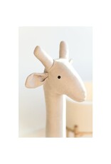 Childhome Childhome - Giraffe in linnen - taupe
