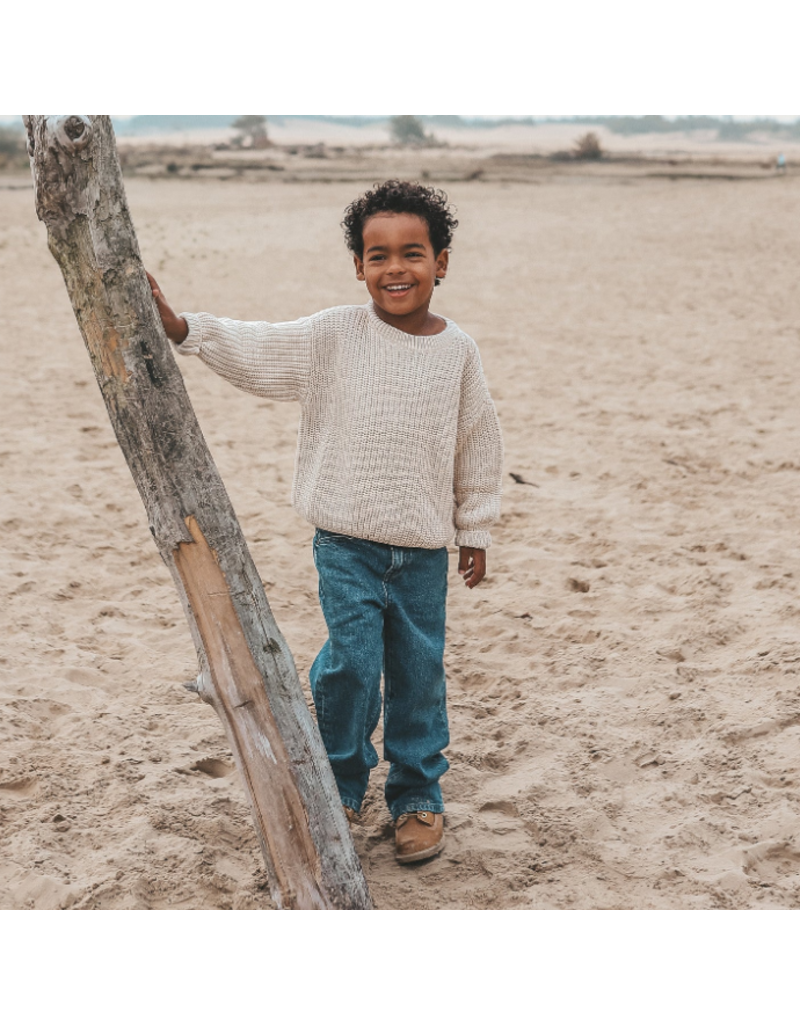 Your Wishes Knitted sweater - zand/ecru