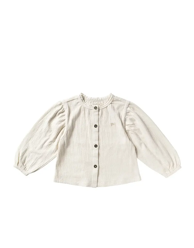Your Wishes Cliff blouse - zandkleur