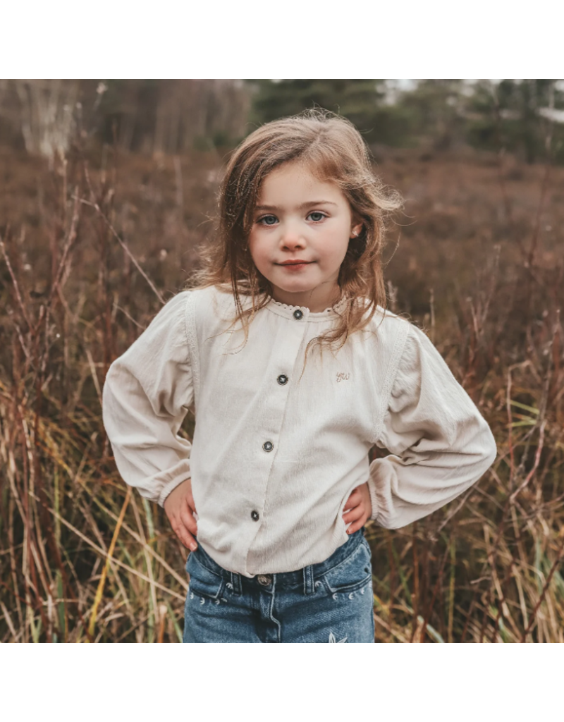 Your Wishes Cliff blouse - zandkleur