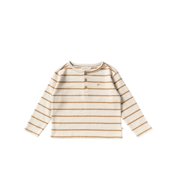 Your Wishes Terry blouse - striped beige