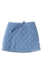 Your Wishes Quilted rok - denim