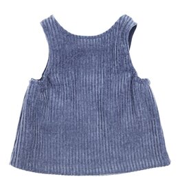Gymp Gymp - Pinafore blauwe jurk