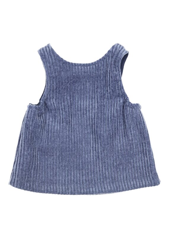 Gymp Gymp - Pinafore blauwe jurk