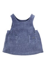 Gymp Gymp - Pinafore blauwe jurk