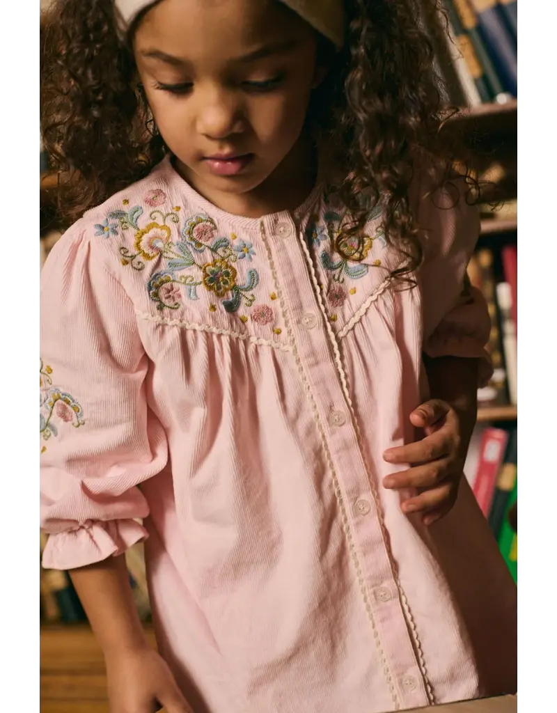 Louise Misha Louise Misha - Jurk Floriane - pink