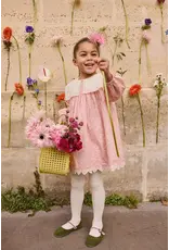 Louise Misha Louise Misha - Jurk Arinola - Kraag pink