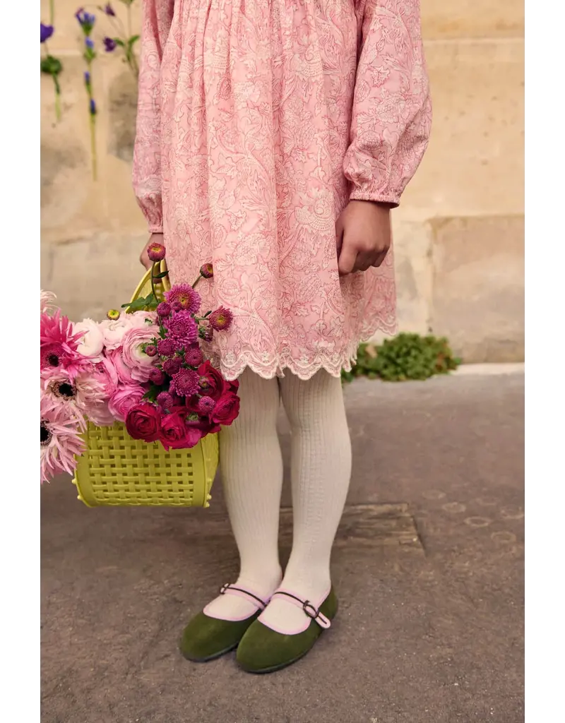 Louise Misha Louise Misha - Jurk Arinola - Kraag pink