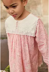 Louise Misha Louise Misha - Jurk Arinola - Kraag pink