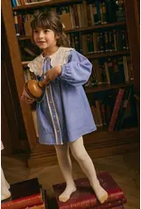 Louise Misha Louise Misha - Jurk Hyacinte blauw