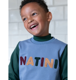 Natini Natini - trui natini blauw/groen