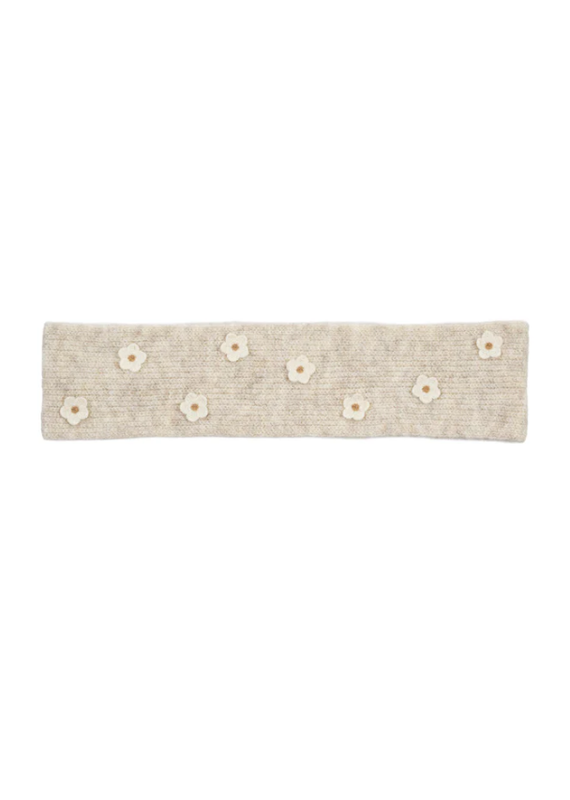 Natini Natini - Sjaal beige met flowers