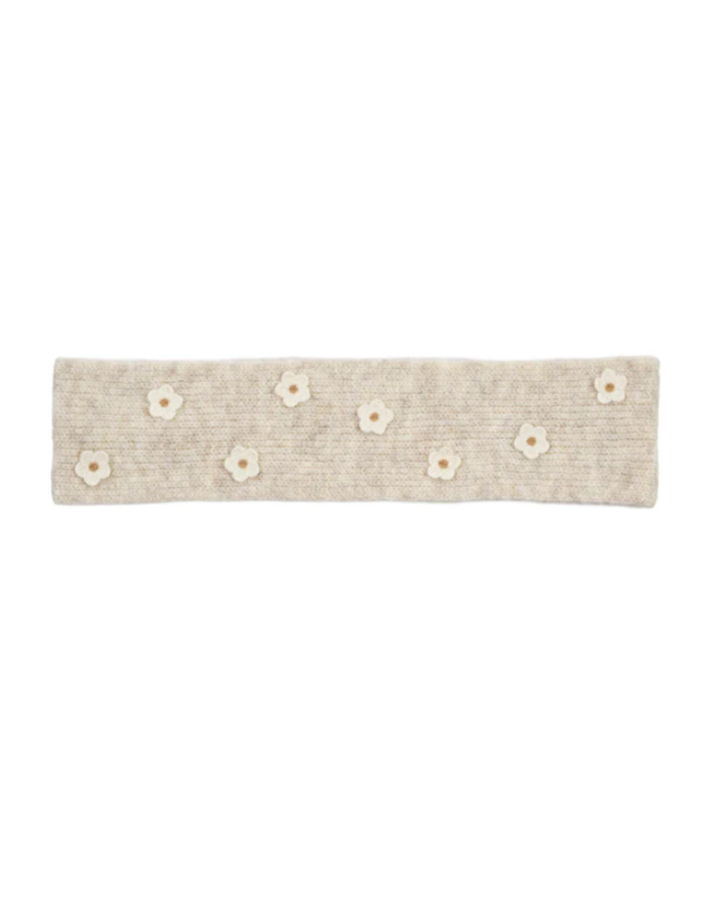 Natini Natini - Sjaal beige met flowers