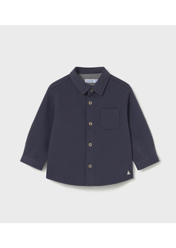mayoral Mayoral - casual blauw overshirt