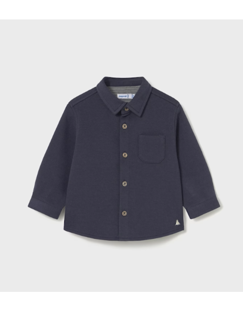 mayoral Mayoral - casual blauw overshirt