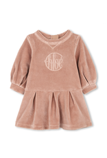 Chloé Chloé - Jurk velvet oud roze