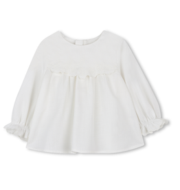 Chloé Chloé - Blouse off white - geborduurde details