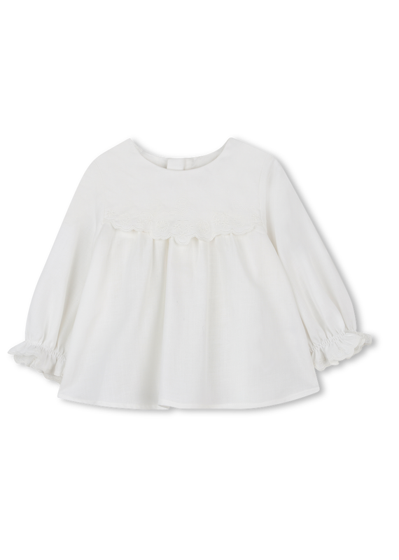 Chloé Chloé - Blouse off white - geborduurde details