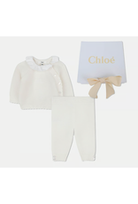 Chloé Chloé - Gift box tricot set off white