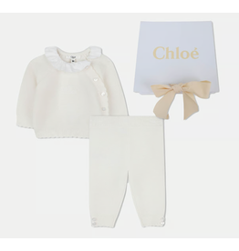 Chloé Chloé - Gift box tricot set off white