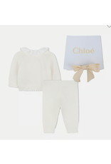 Chloé Chloé - Gift box tricot set off white