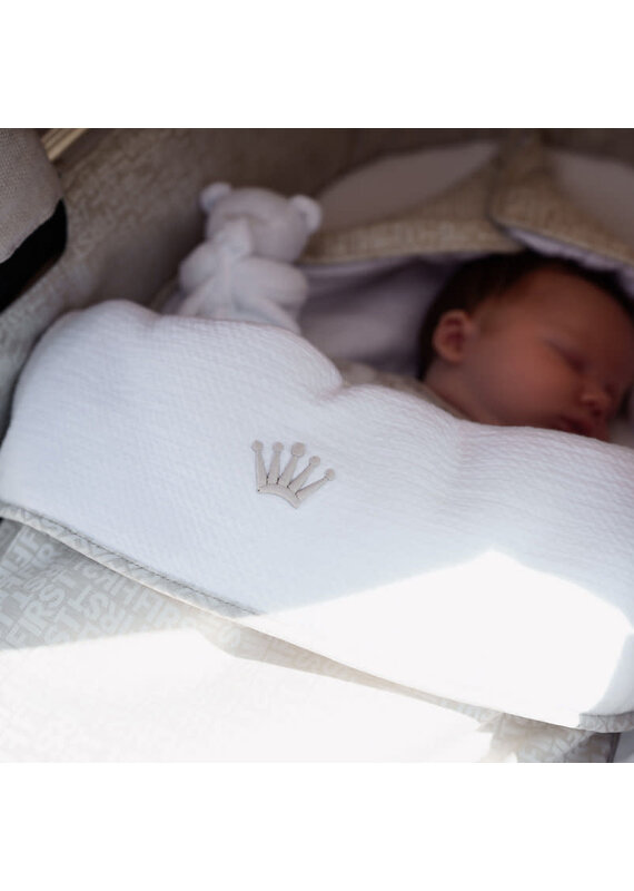 First First - Engelnestje voor autostoel Noa First Class Edition Beige-off white