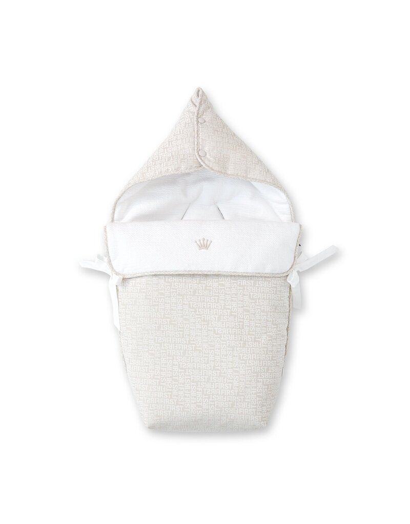 First First - Engelnestje voor autostoel Noa First Class Edition Beige-off white