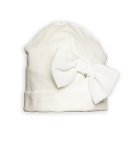 First Copy of Firts - witte muts met beige hartje