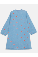 Stella McCartney Stella McCartney - Jeans kleed met kusjes