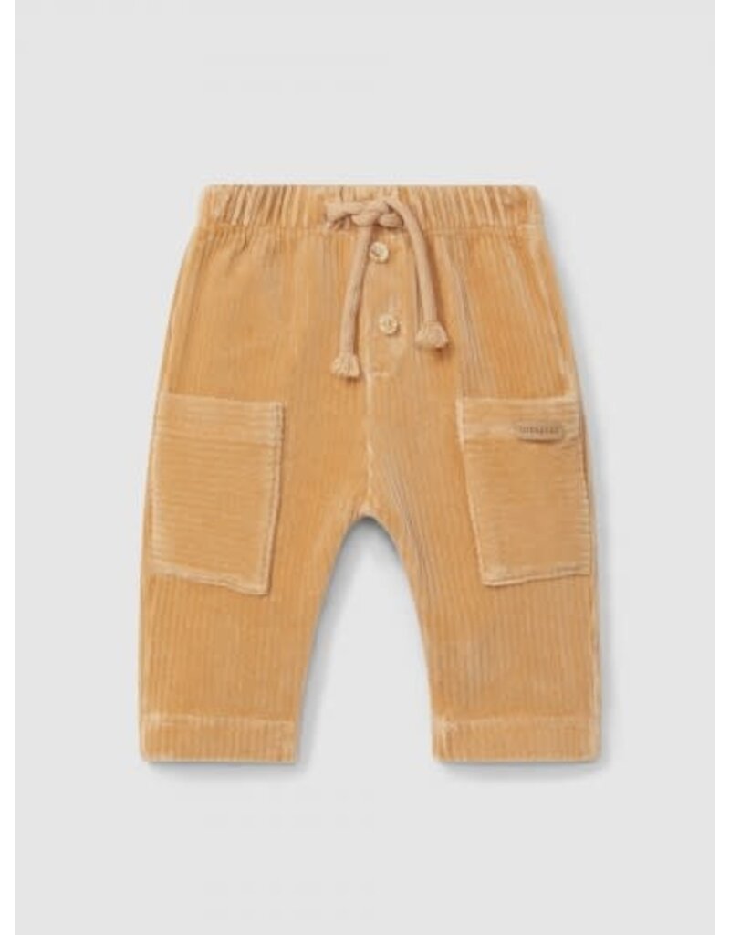 Laranjinha Laranjinha - ribbed caramel broek
