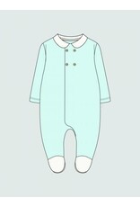 Laranjinha Laranjinha - kruippakje blauw met wit