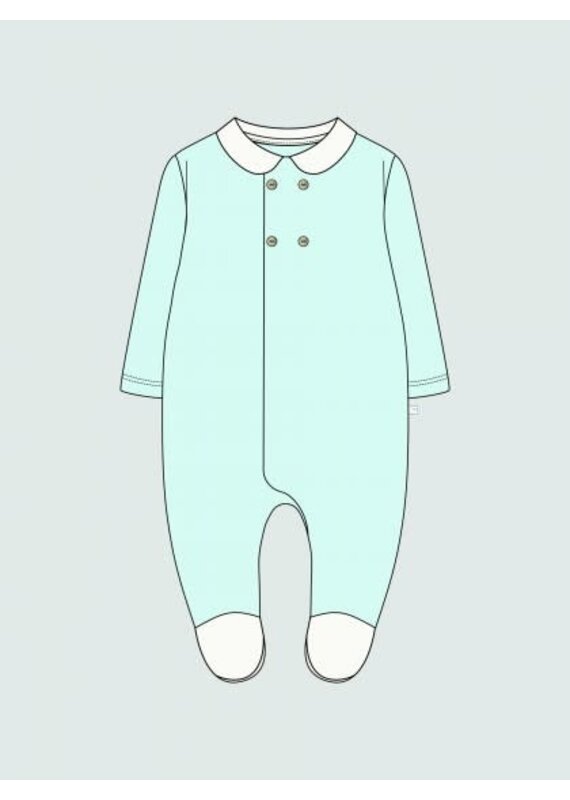 Laranjinha Laranjinha - kruippakje blauw met wit