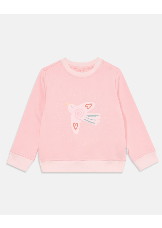 Stella McCartney Stella McCartney - roze trui vogel