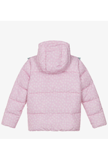 Stella McCartney Stella McCartney - Puffer winterjas roze vogels/ster