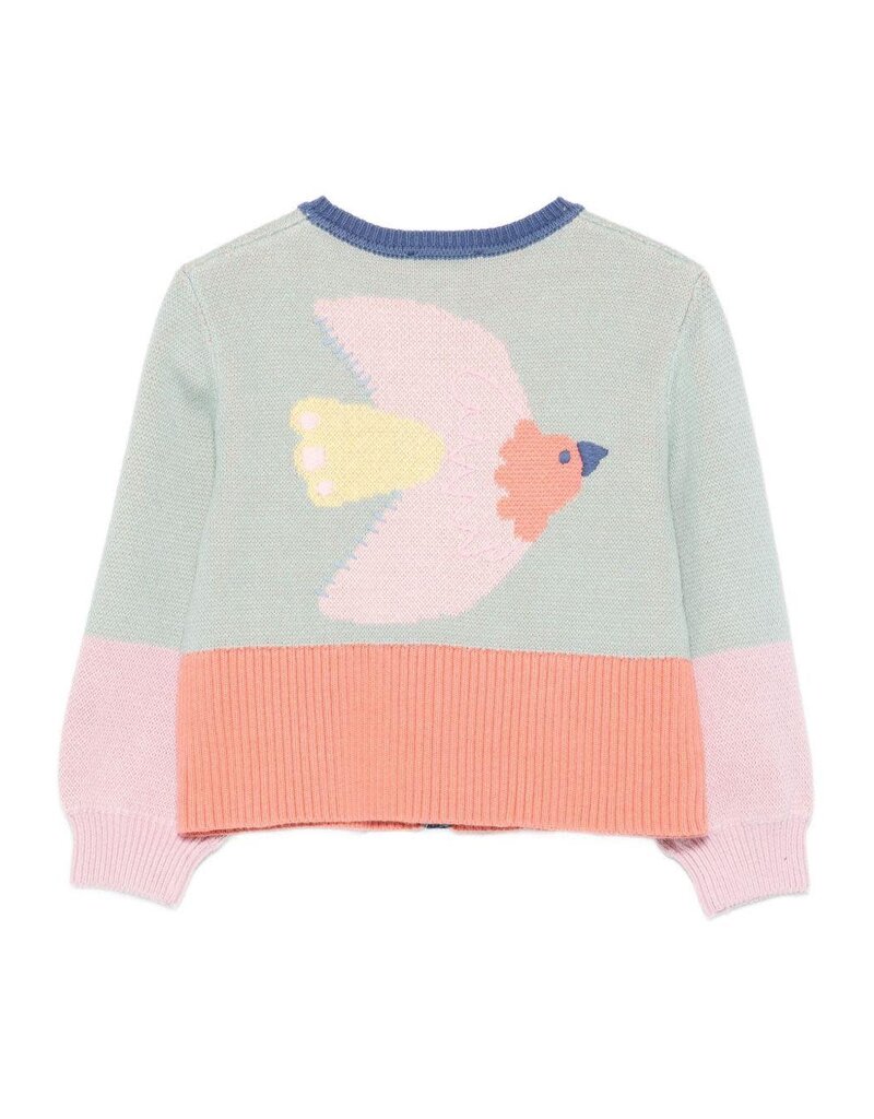 Stella McCartney Stella McCartney - Cardigan colorblock - vogel
