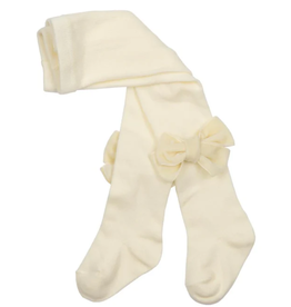 Natini Collants-bow Velvet-offwhite