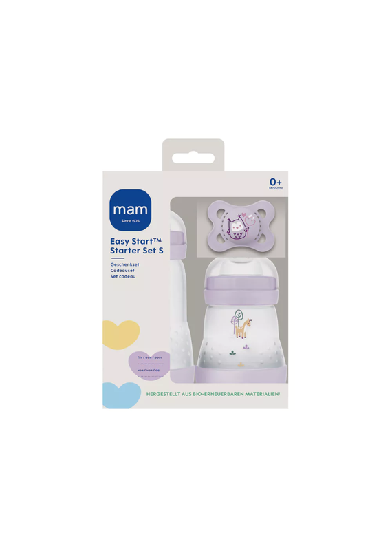 MAM MAM - Easy babyfles - starter set S - Lila