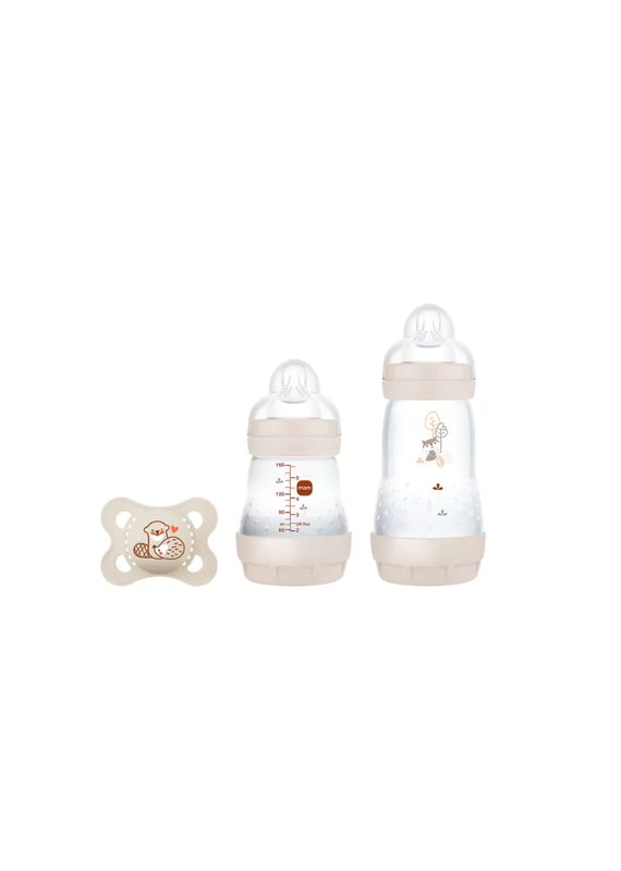 MAM MAM - Easy babyfles - starter set S - Ecru