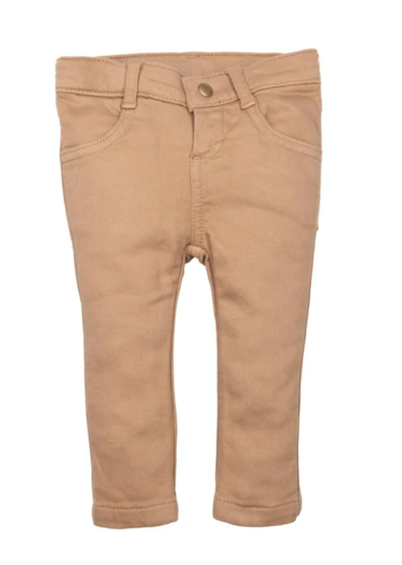 Natini Natini - Broek Jeany donker beige  met steentjes