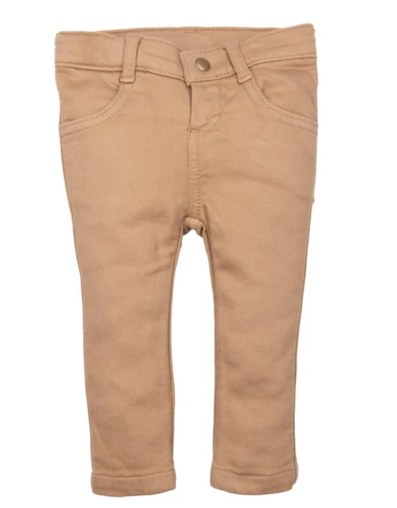Natini Natini - Broek Jeany donker beige  met steentjes