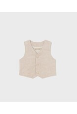 mayoral Mayoral - linnen gilet beige