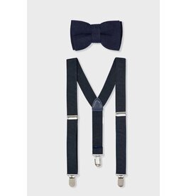 mayoral Mayoral - Ceremonieset strik en bretellen blauw