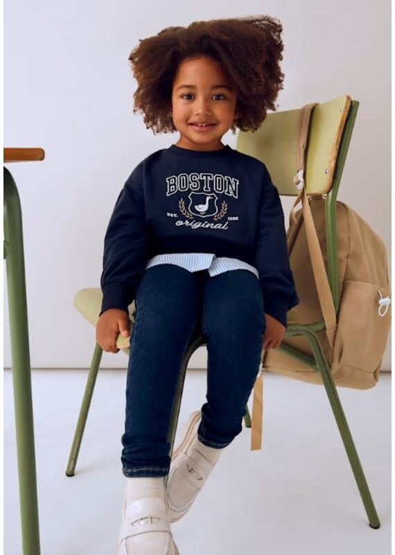 mayoral Mayoral - basic jeggings donker blauw