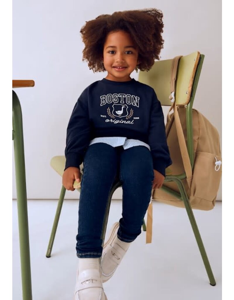 mayoral Mayoral - basic jeggings donker blauw