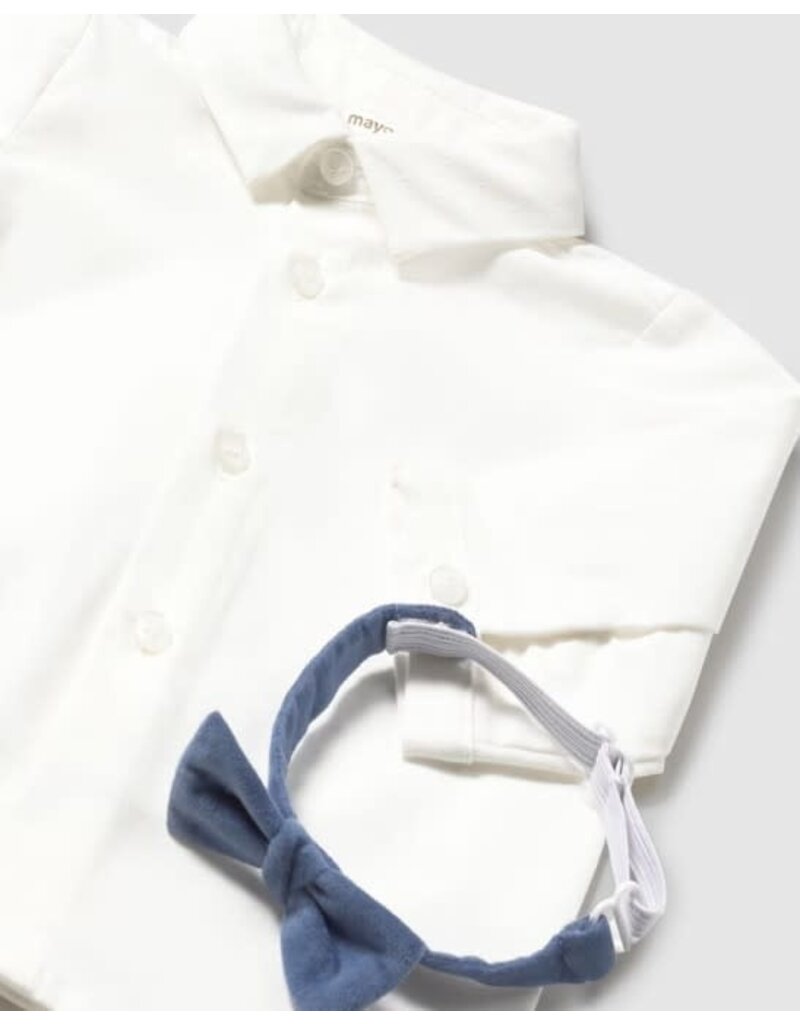 mayoral Mayoral - Ceremonie hemdje met strik (afneembaar)