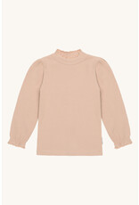 Hust and Claire Hust and Claire- T-shirt Amma- geribbeld Biscuit