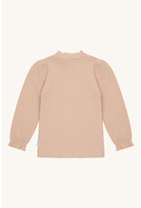 Hust and Claire Hust and Claire- T-shirt Amma- geribbeld Biscuit