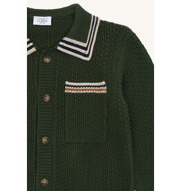 Hust and Claire Hust and Claire - Polo Cardigan Charli - groen