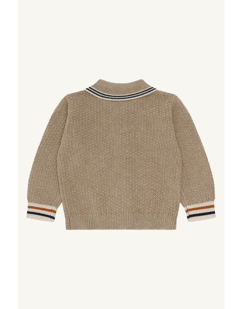 Hust and Claire Hust and Claire - Polo Cardigan Charli - Biscuit