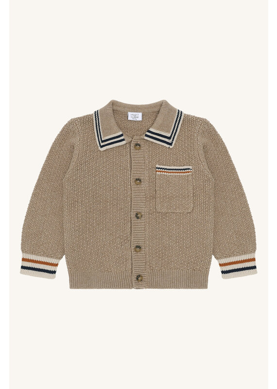 Hust and Claire Hust and Claire - Polo Cardigan Charli - Biscuit